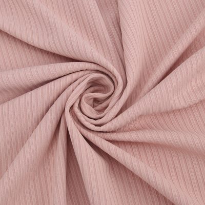 Nylon Spandex Rib Knit Fabric