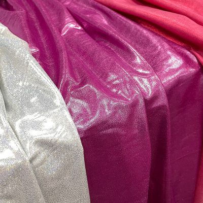 4 way sretch shiny fabric for dancewear